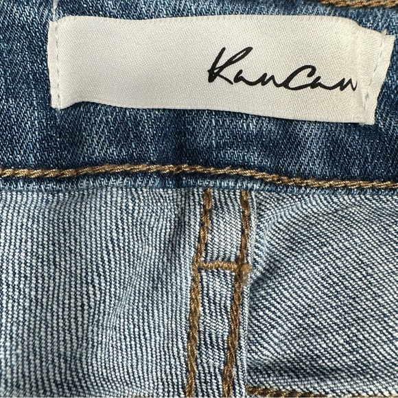 KanCan Women's Distressed Skinny Blue Jeans Style# KC7103M Size 7/27 - Picture 3 of 7